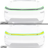Headlight DRL Daytime Running Lights Pre-cut Overlay Tint Compatible With 2025+ Tesla Model Y